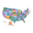 US states and capitals image